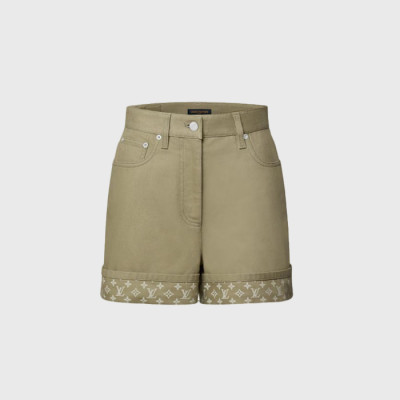 루이비통 여성 인사이드 아웃 모노그램 쇼츠 - Louis vuitton Womens Inside-Out Monogram Shorts - lvc15681x
