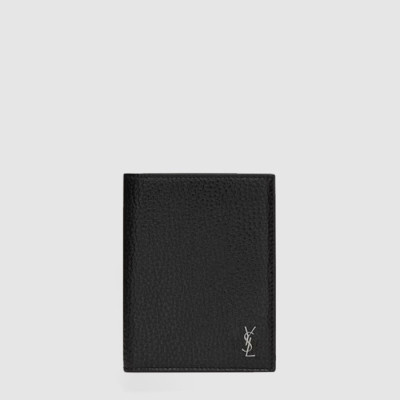 입생로랑 남성 카산드라 싱글 폴드 지갑 스몰 - Saint Laurent Mens Cassandre Single Fold Wallet Small - ysw935x
