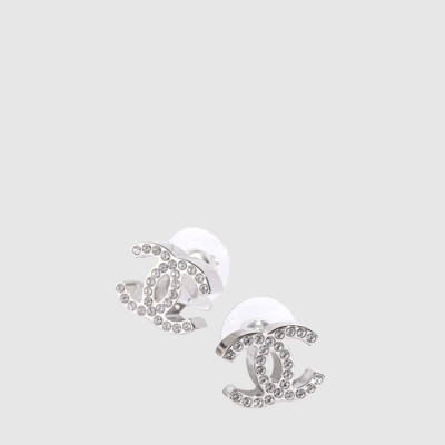 샤넬 여성 CC 크리스탈 3D 이어링 - Chanel Womens CC Crystal 3D Earring - acc8055x