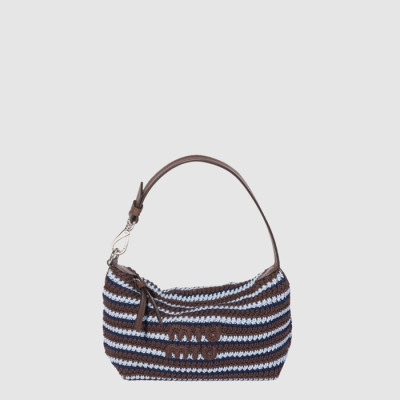 미우미우 여성 크로셰 파우치 - Miumiu Womens Crochet Pouch - mib16214x