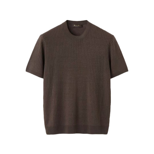 로로피아나 남성 라운드 반팔티 - Loro Piana Mens Round Tshirt - lpc15988x