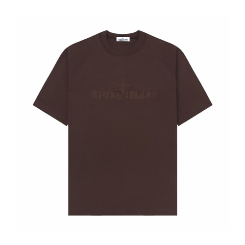 스톤아일랜드 남성 라운드 반팔 티셔츠 - Stone Island Mens Round Tshirt - stc16012x