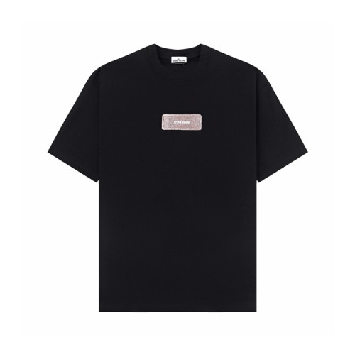스톤아일랜드 남성 라운드 반팔 티셔츠 - Stone Island Mens Round Tshirt - stc16014x