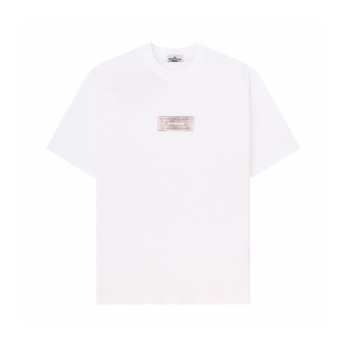 스톤아일랜드 남성 라운드 반팔 티셔츠 - Stone Island Mens Round Tshirt - stc16015x