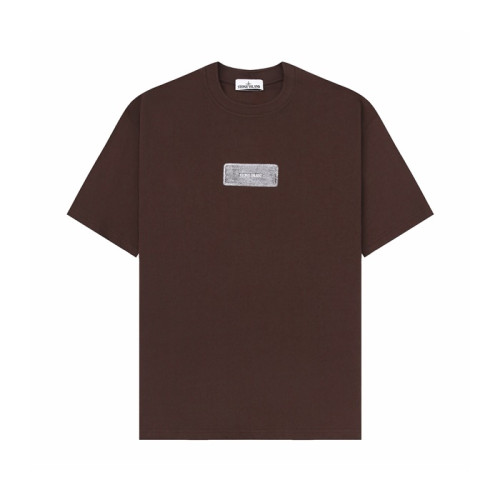 스톤아일랜드 남성 라운드 반팔 티셔츠 - Stone Island Mens Round Tshirt - stc16016x