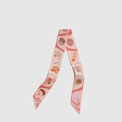 에르메스 여성 퍼니 아이스크림 트윌리 - Hermes Womens Funny Ice Cream Twilly - acc8168x