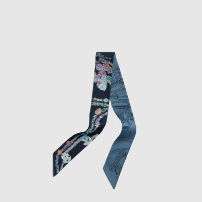 에르메스 여성 브라이드 드 갈라 엔 플뢰르 트윌리 - Hermes Womens Brides de Gala en Fleurs Twilly - acc8185x