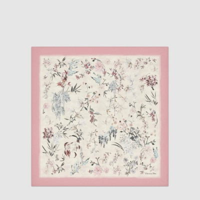 디올 여성 밀레피오리 90 스퀘어 스카프 - Dior Womens Millefiori 90 Square Scarf - acc8259x