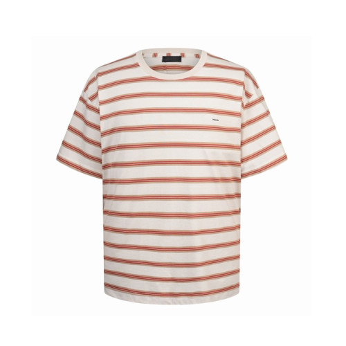 프라다 남성 반팔 티셔츠 - Prada Mens Round Tshirt - prc16057x