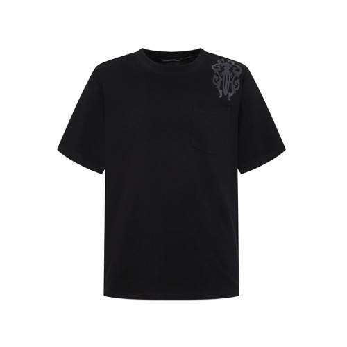 크롬하츠 남성 라운드 반팔티 - Chrom Hearts Mens Round Tshirt - chc16100x