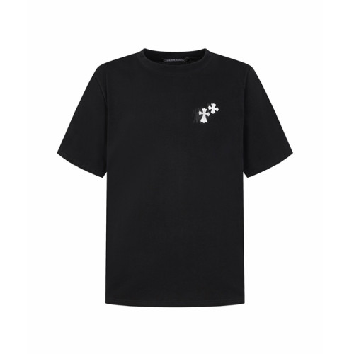 크롬하츠 남성 라운드 반팔티 - Chrom Hearts Mens Round Tshirt - chc16112x