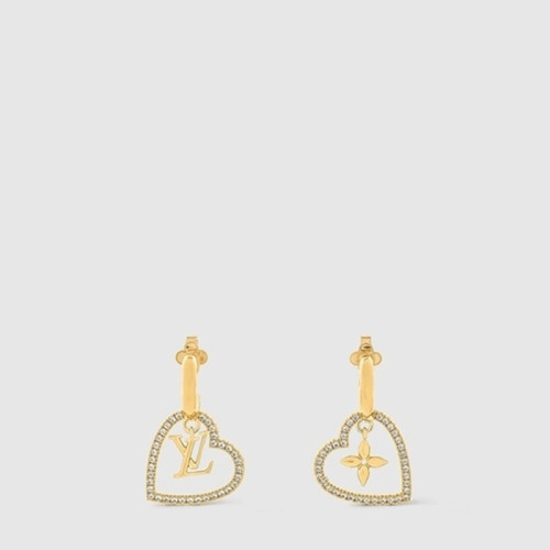 루이비통 여성 마이 LV 하트 이어링 - Louis vuitton Womens My LV Heart Earring - acc8335x