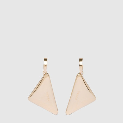 프라다 여성 이터널 골드 미디엄 드롭 이어링 - Prada Womens Eternal Gold Medium Drop Earring - acc8391x