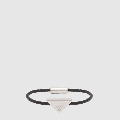 프라다 남/녀 브레이디드 팔찌 - Prada Unisex Braided Bracelet - acc8413x